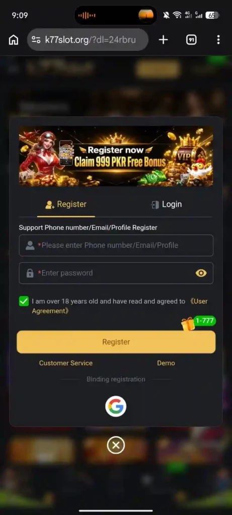 K77Slots Apk
