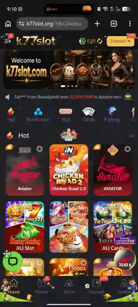 K77Slots Game