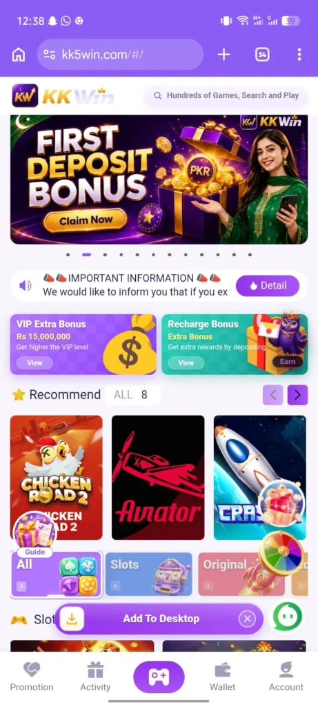 KKwin Game APK