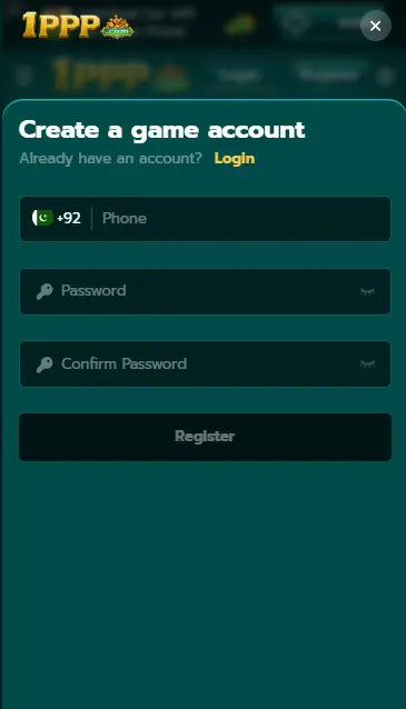 1ppp Game register