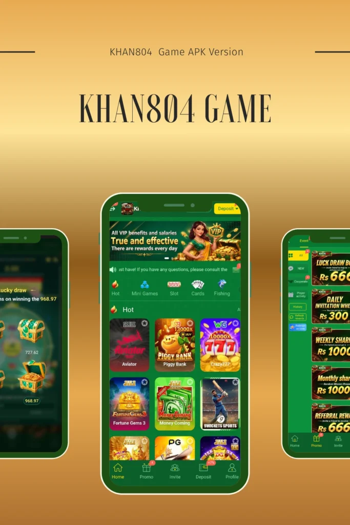 KHAN804 GAME Earning App